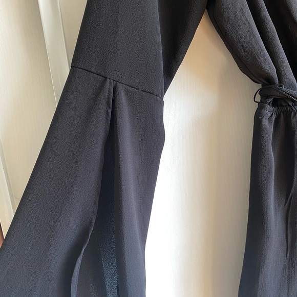 Lily Rose black shorts romper - Picture 3 of 5